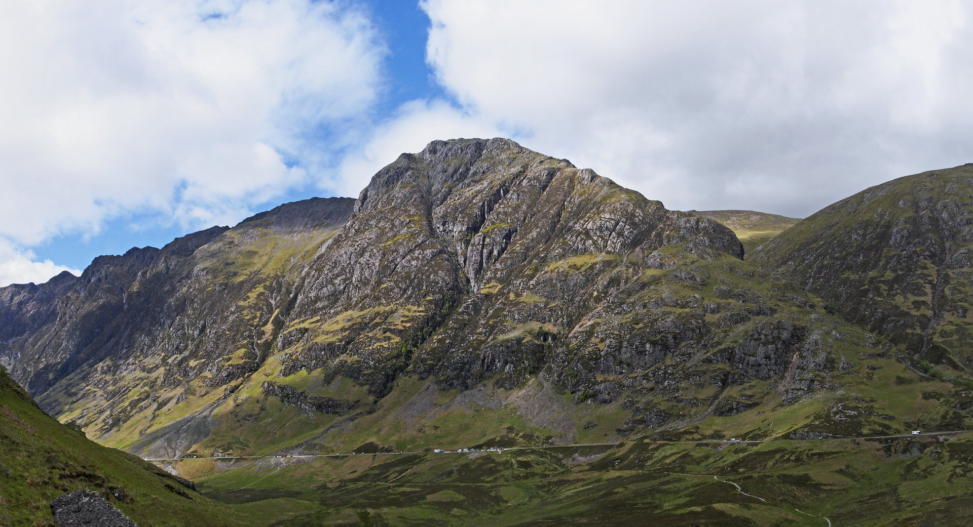 Glencoe_0592-93a.jpg - view to An Bodach and Meall Dearg from the Lost Valley Trail