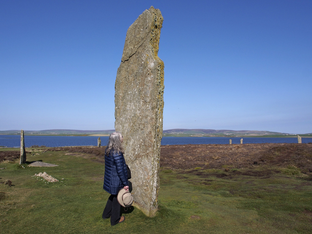 RingofBrogdar_0099.JPG - Ring of Brodgar a Neolithic henge thought to have been erected between 2500 BC and 2000 BC.